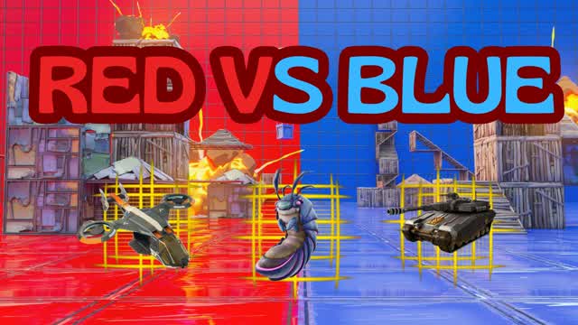 CRAZY 1.0 RED VS BLUE 🔵🔴