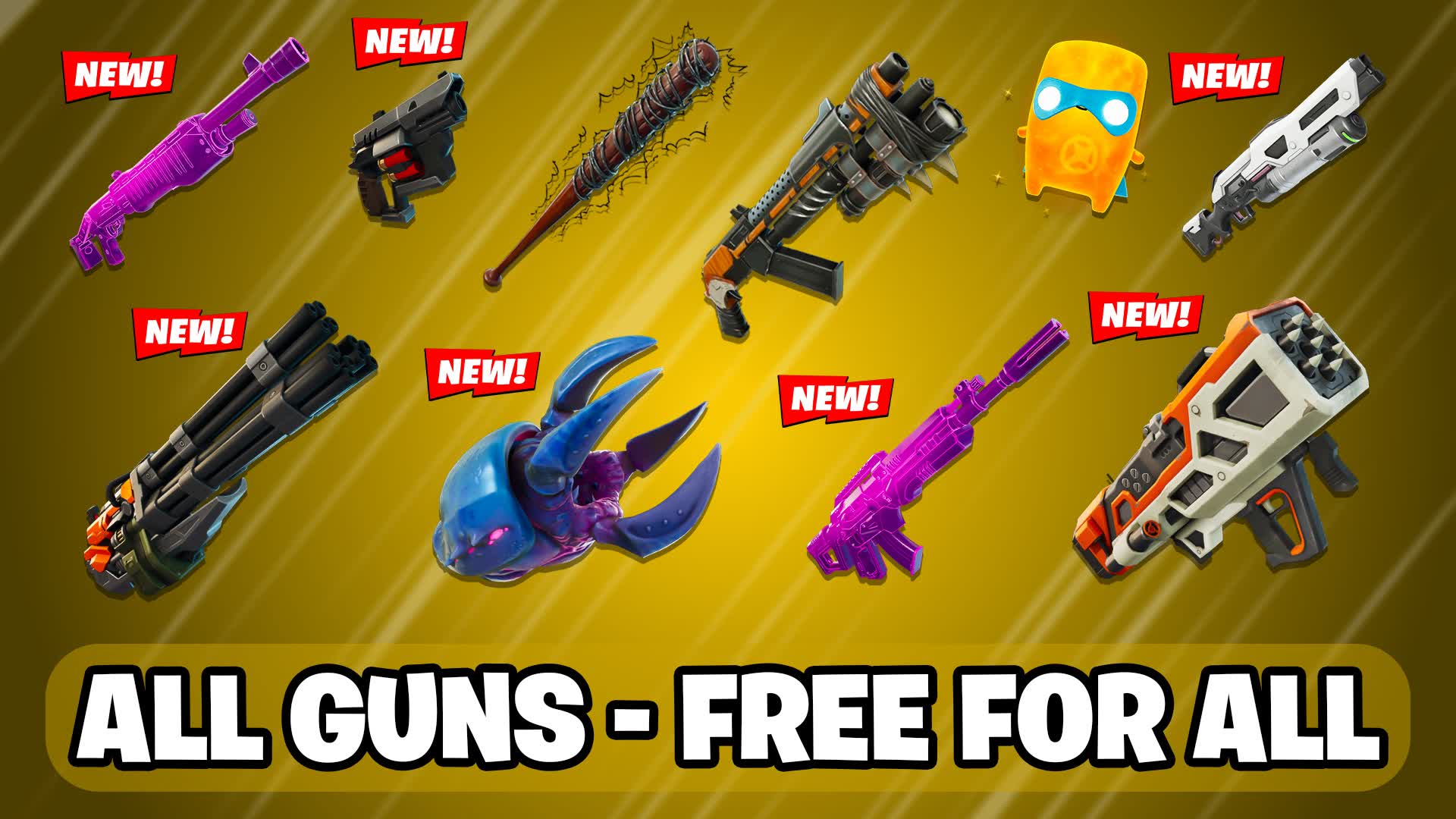 ALL GUNS - FREE FOR ALL ⭐ TWDU 1646-2919-0628 by swagang