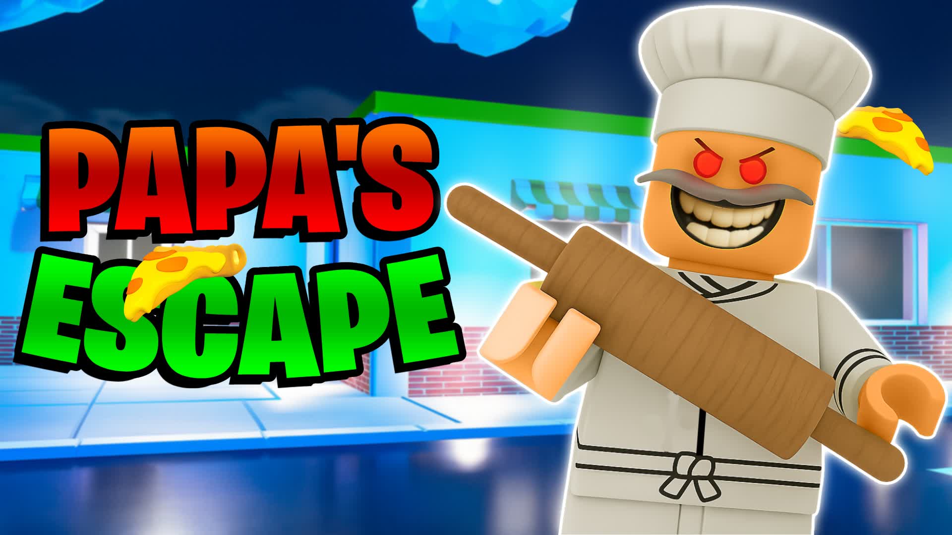 ESCAPE PAPA'S PIZZERIA OBBY🍕A7