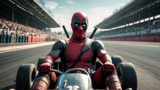 DEADPOOL RACING RAMP