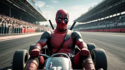 DEADPOOL RACING RAMP