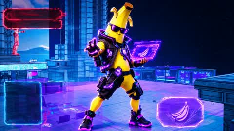 BANANA HACKED 1V1 🍌 BUILD FIGHT FFA