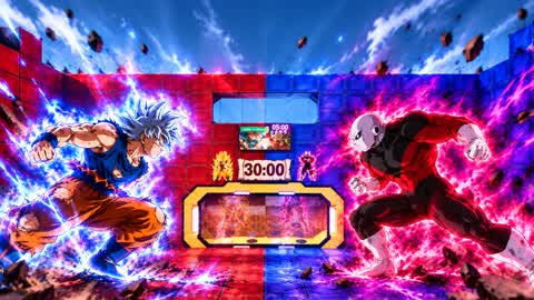 GOKU VS JIREN: RED VS BLUE 🔴🔵