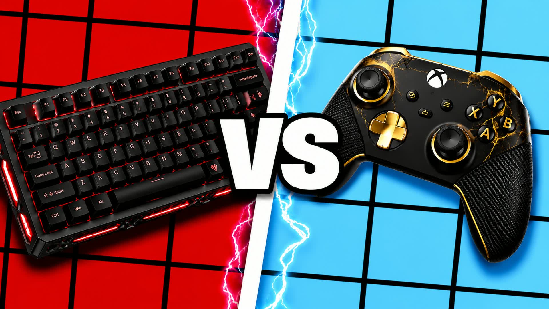 CONSOLE VS PC RED VS BLUE