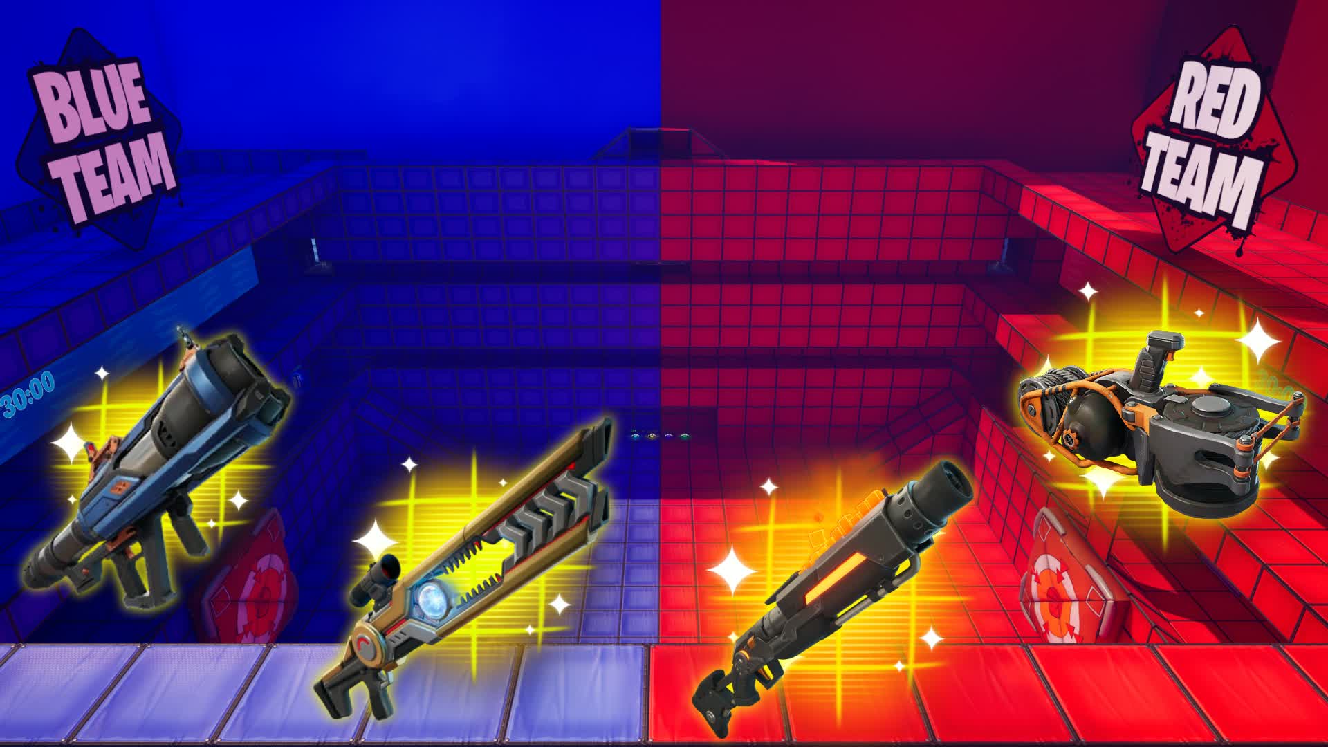 MEGGA RED VS BLUE SUPER