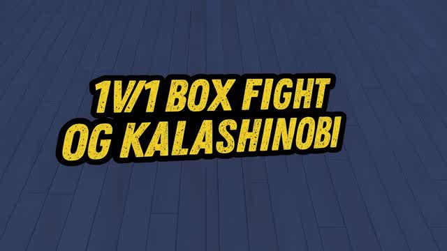 1V1 BOX FIGHT OG KALASHINOBI😁⭐