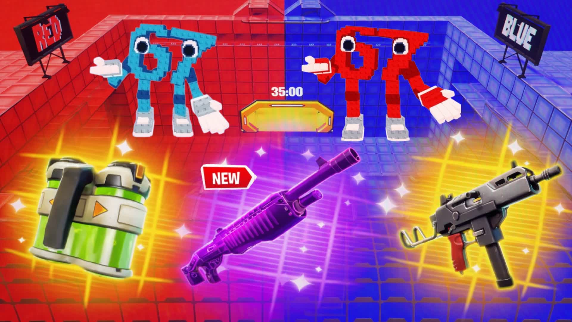 RED VS BLUE 🔴🔵(67 RED VS 67 BLUE)