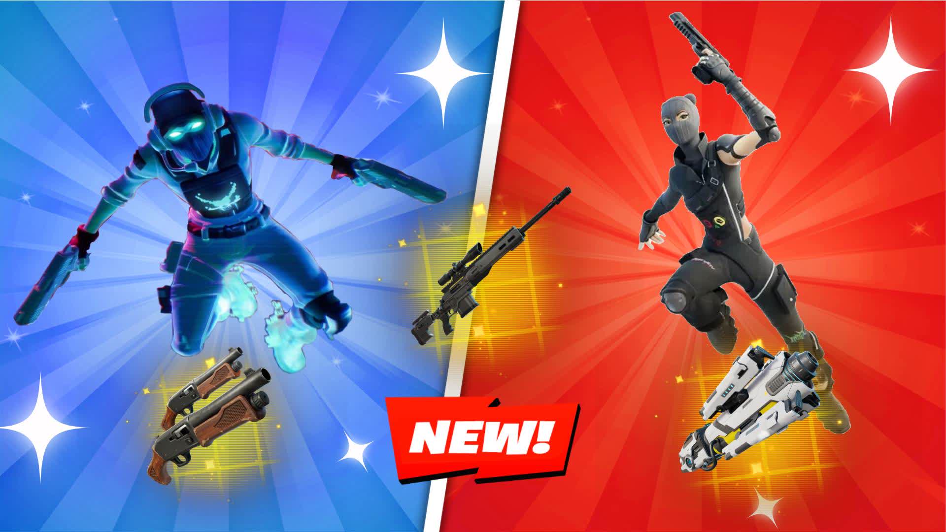 Red vs Blue (ice vs fire)