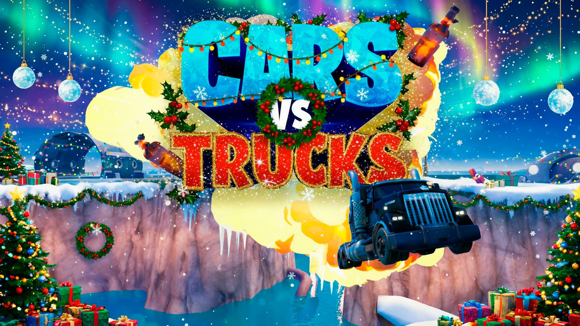 CARS VS TRUCKS - CHRISTMAS ☃️🎄