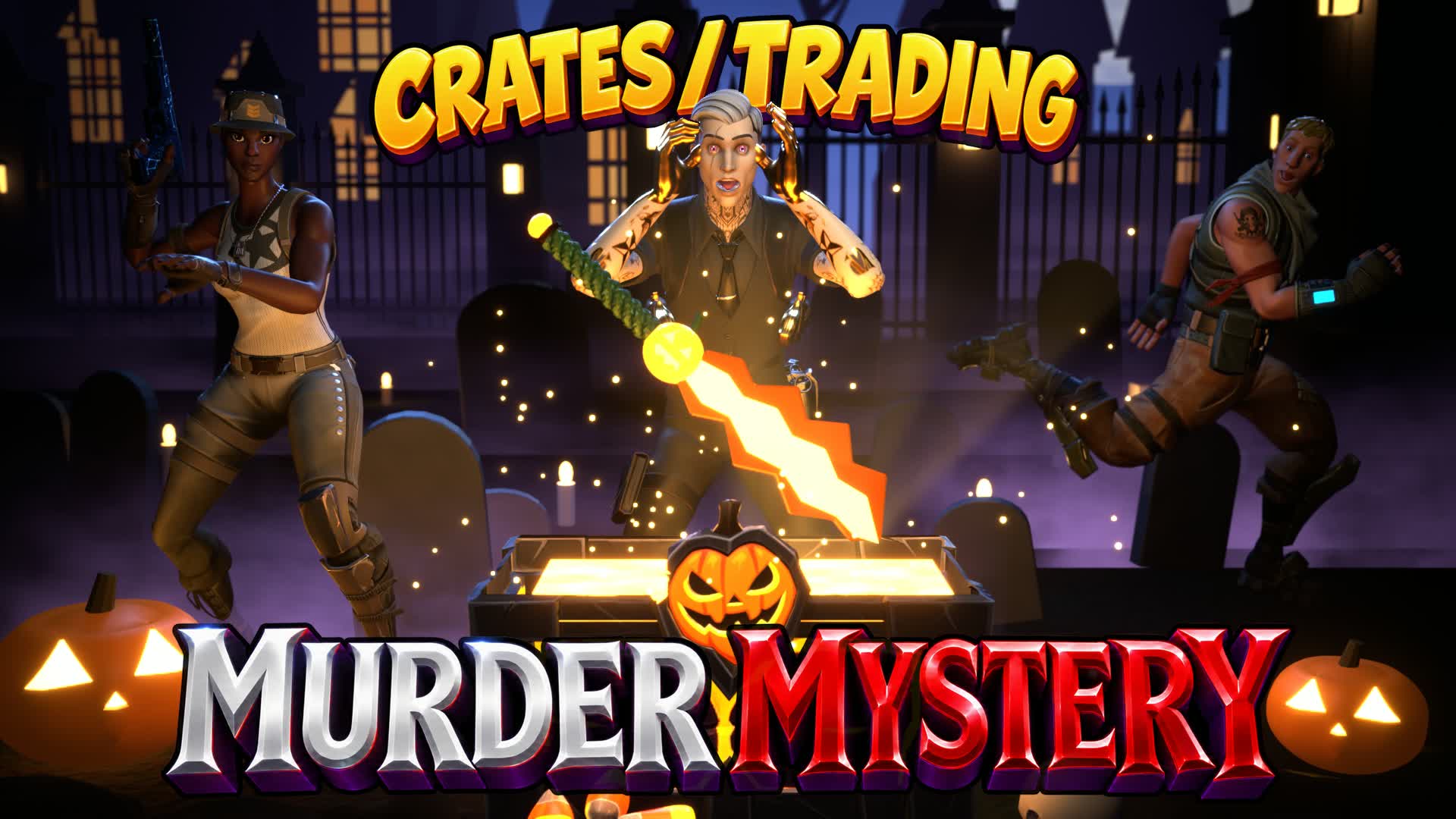 MURDER MYSTERY: KNIVES & TRADING