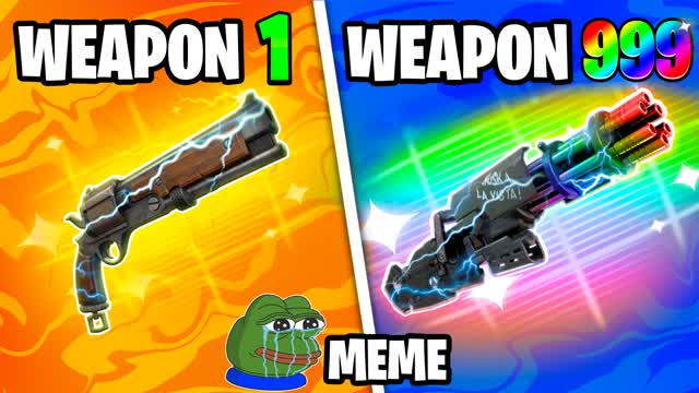 🔥MEME GUN GAME😎CRAZY ONE SHOT🎯