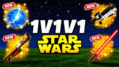 🚀 BEST 1V1V1 STAR WARS MAP