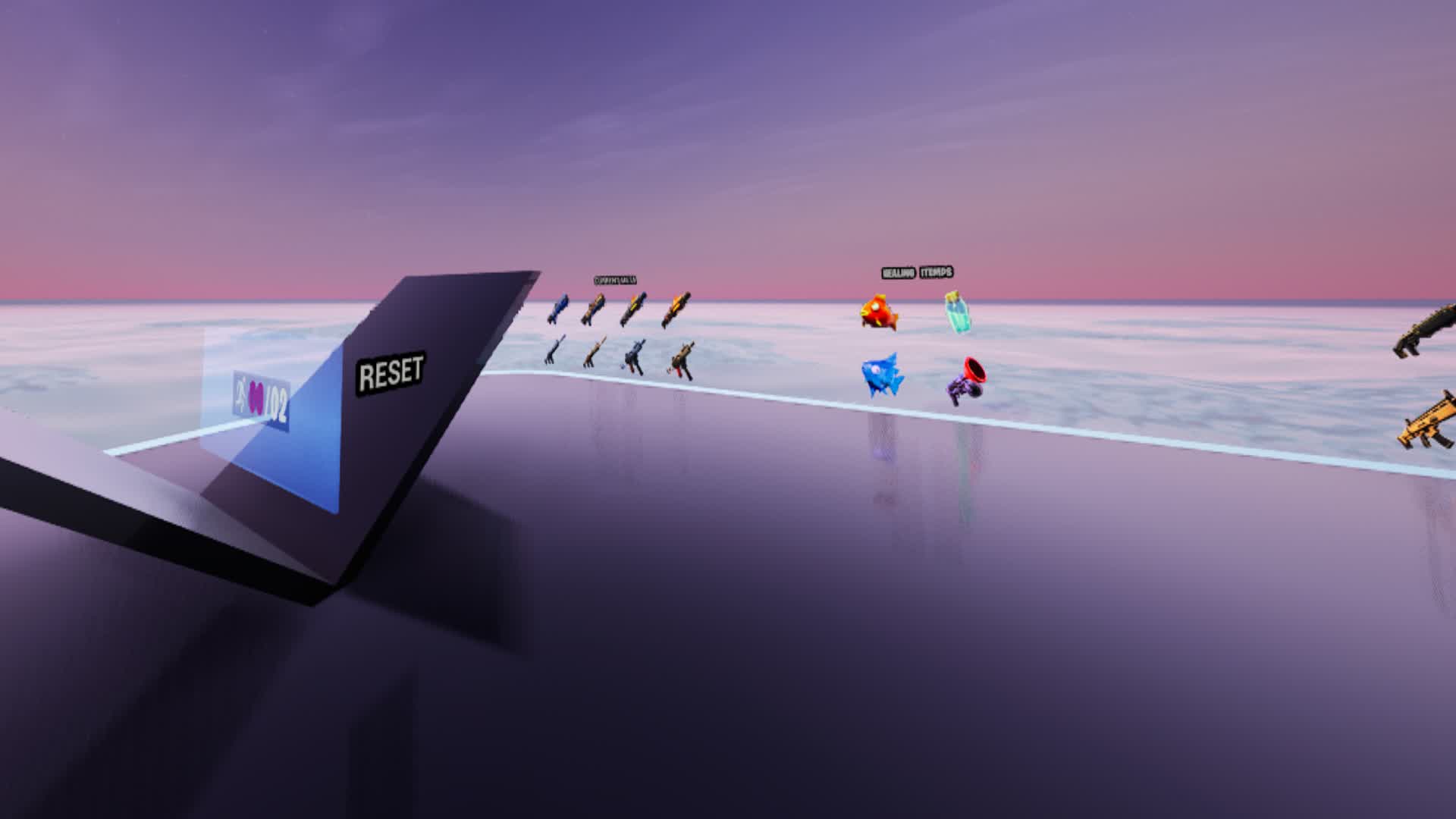 シンプル 1v1 ビルドファイト