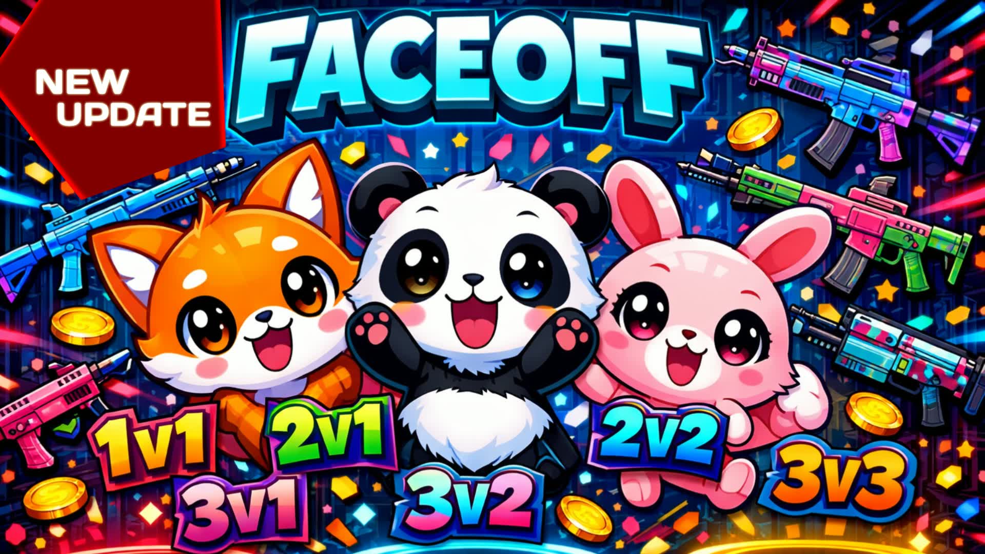 FACEOFF RIVALS ✨ 1v1/2v2/3v3 🎯