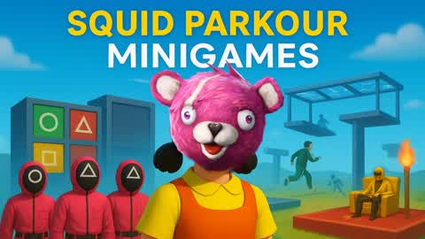 🦑🏃 Squid Parkour & Minigames 🎮