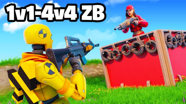 1V1-4V4 ZERO BUILD REALISTICS - FINEST