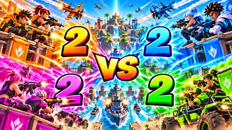 2v2v2v2v2:No Build, Island Warfare