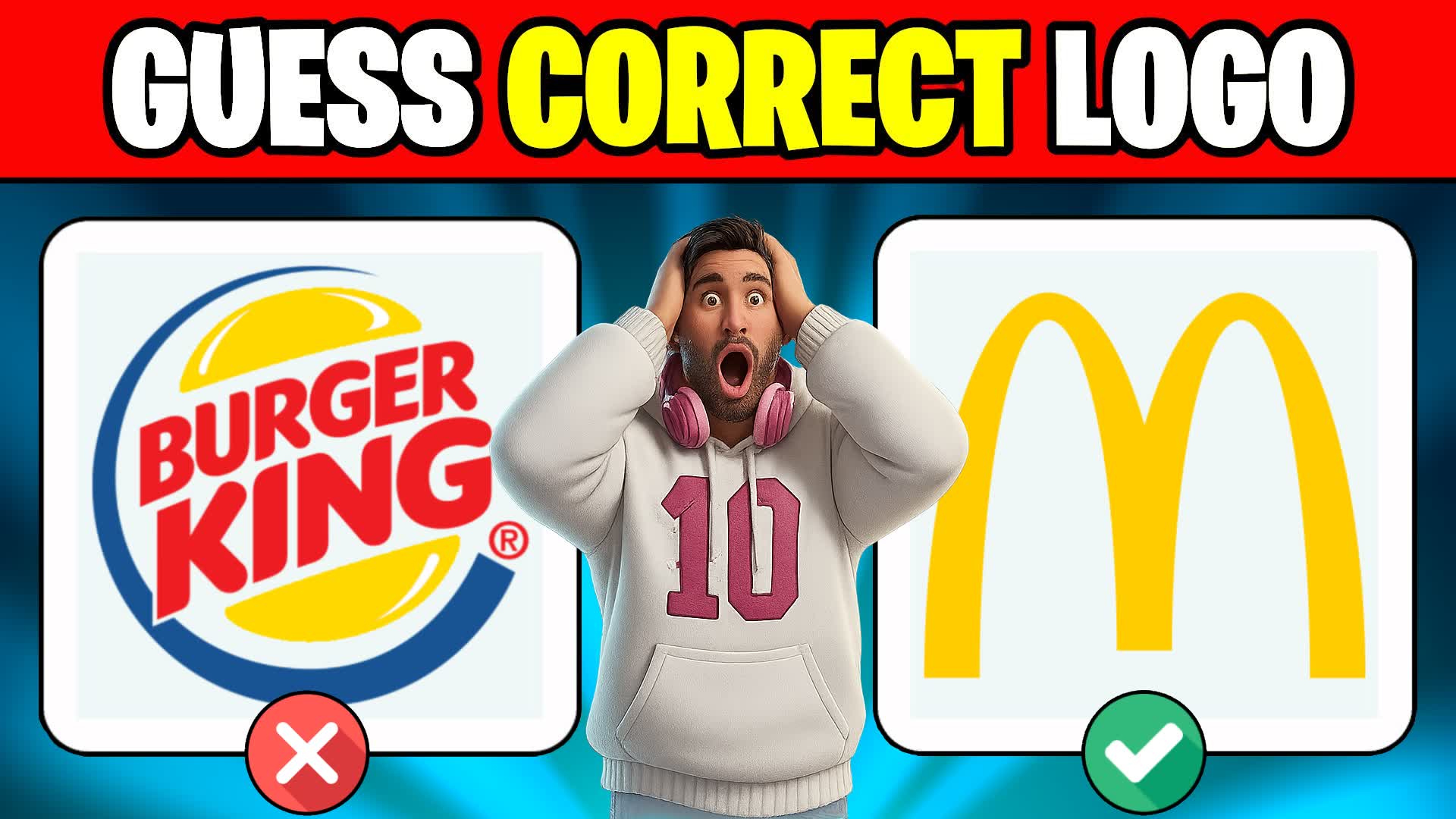 GUESS THE CORRECT LOGO 🍔 FOOD