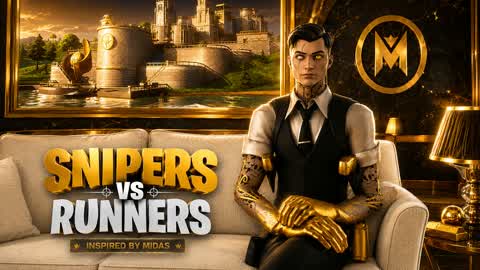 SNIPERS VS RUNNERS - MIDAS 👑
