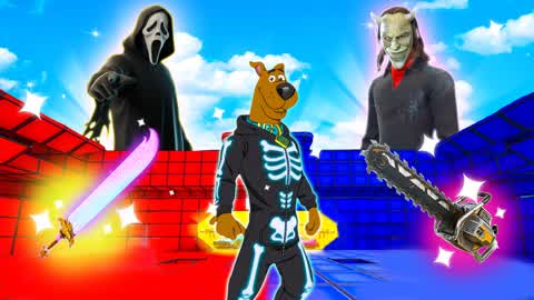 ESCAPE THE HUNT3RS👹 RED VS BLUE🔴🔵