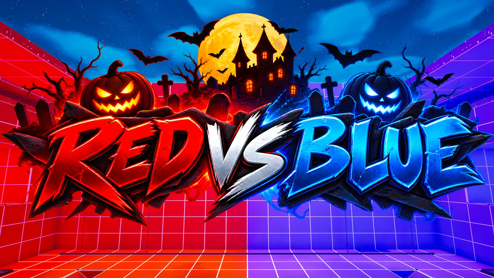 HALLOWEEN RED VS BLUE 🎃
