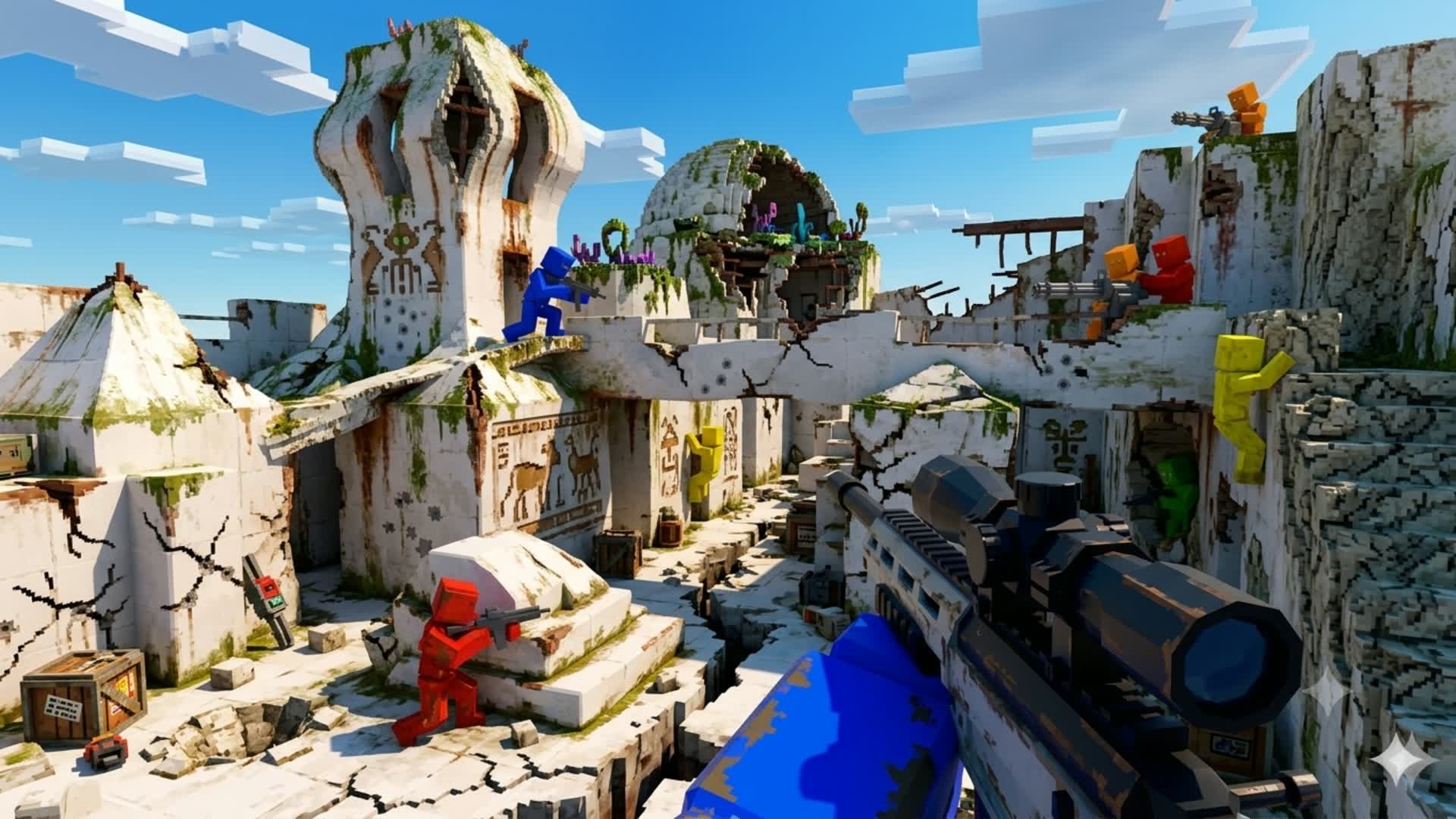 RED VS BLUUE RVB RED V BLUE UNC