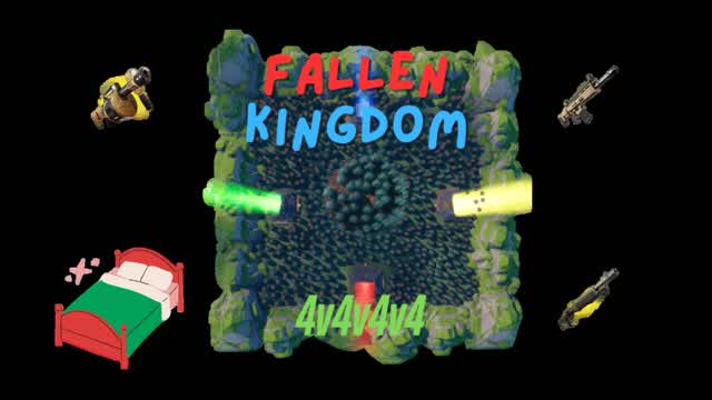 SG | FALLEN KINGDOM 4v4v4v4 ! [ 0.0.2 ]