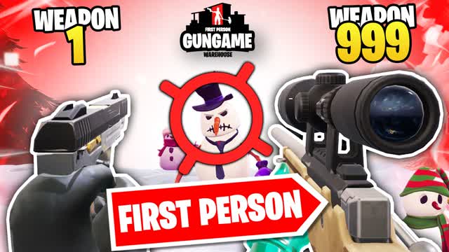 First Person Gun Game Warehouse