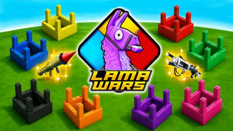 Lama Wars 2v2v2v2v2 UNC-Jins-Nanass