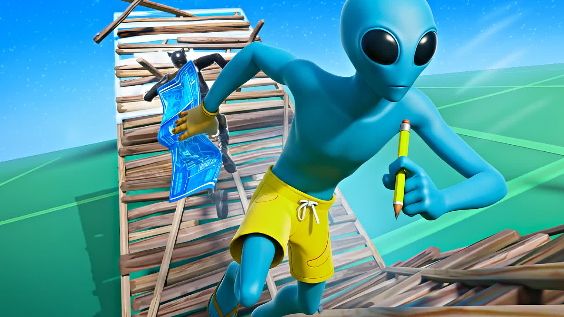 BUILDFIGHT 1V1 MAP [ALIEN]