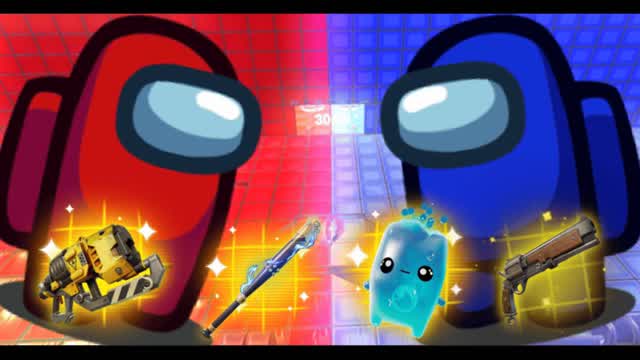 Mega Red VS Blue 🔴🔵