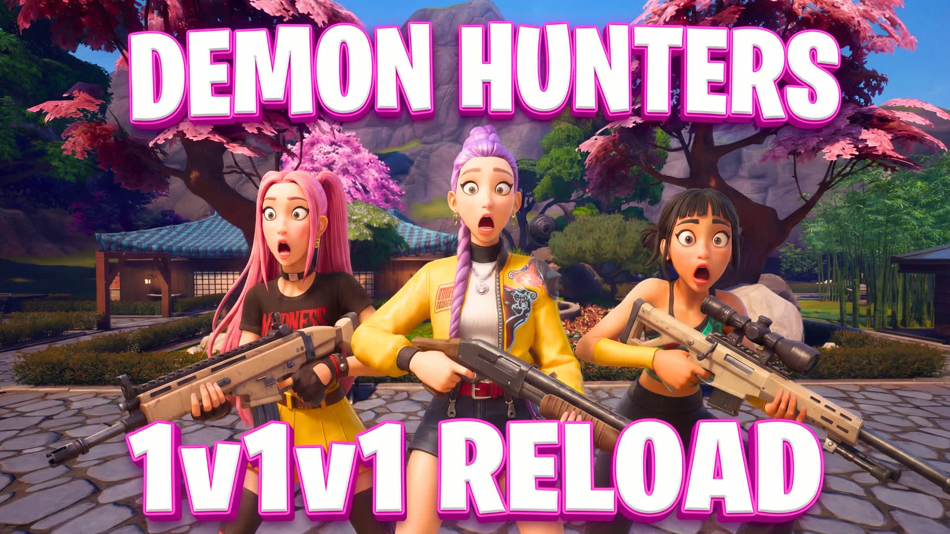 DEMON HUNTERS RELOAD 1V1V1 ✨ KPOP