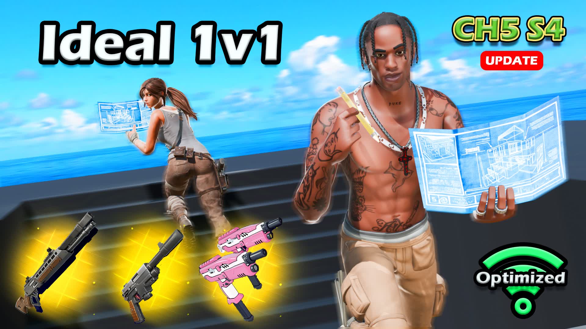 1v1 Ideal [New Guns 💥] 4561-3769-8195 by fishgg - Fortnite Creative Map ...