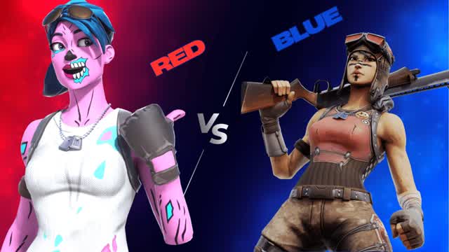 SUPER RED VS BLUE 🔴🔵