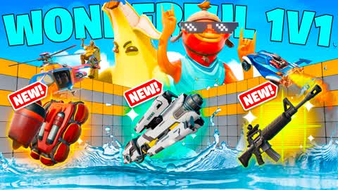 WONDERFUL🌊1V1 ALL GUNS & VEHICLES🔫FFA