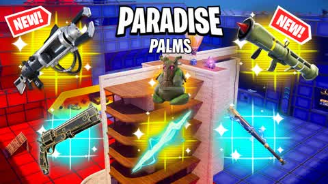CRAZY RED VS BLUE 🔴🔵 PARADISE PALMS🌴