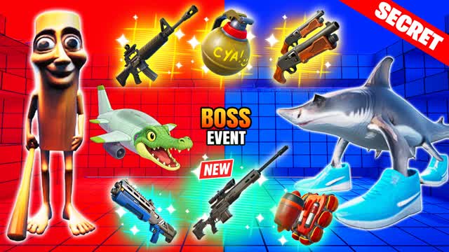 BOSS RED VS BLUE🔴🔵