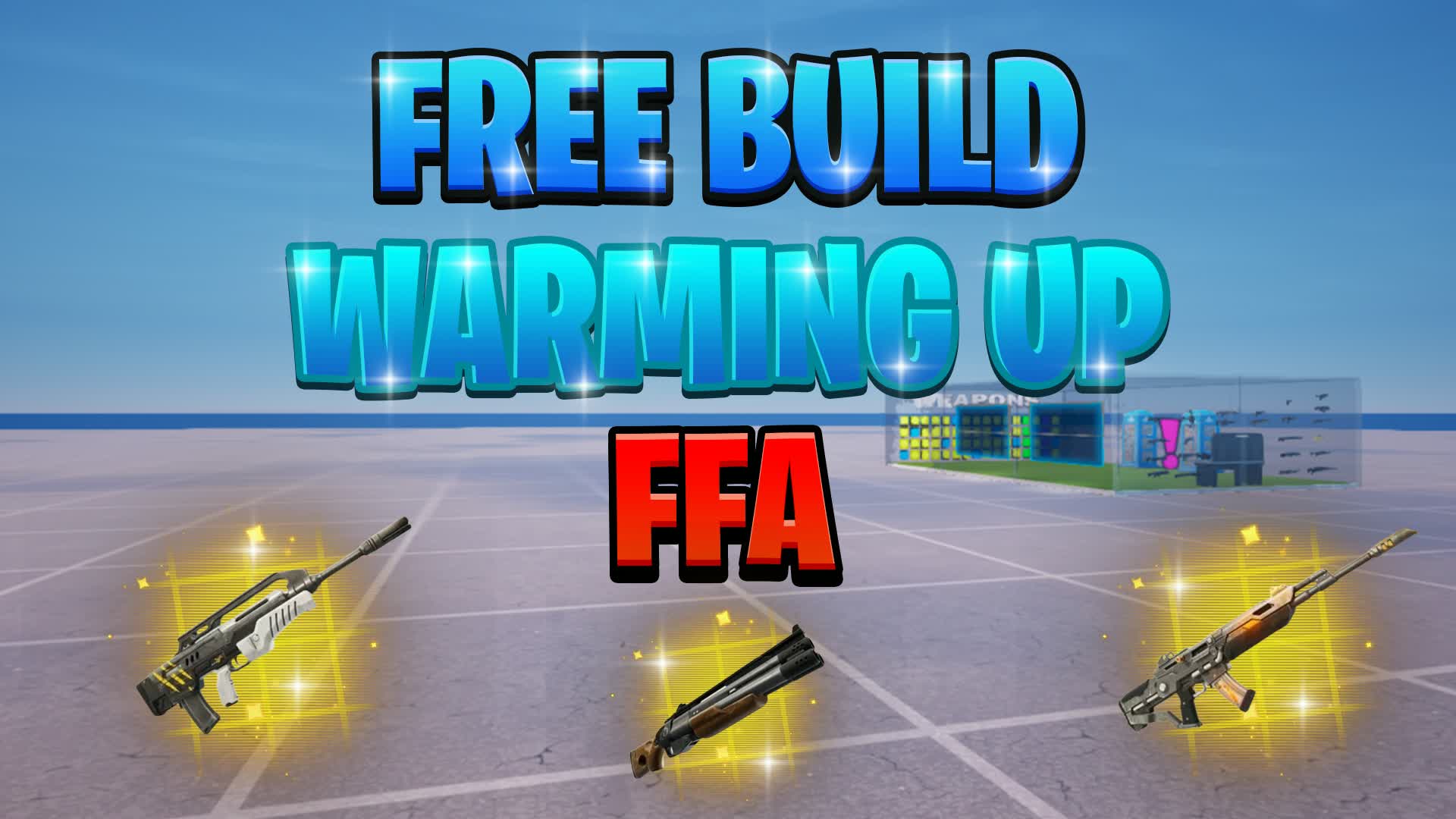 FREE BUILD WARMING UP FFA🎯