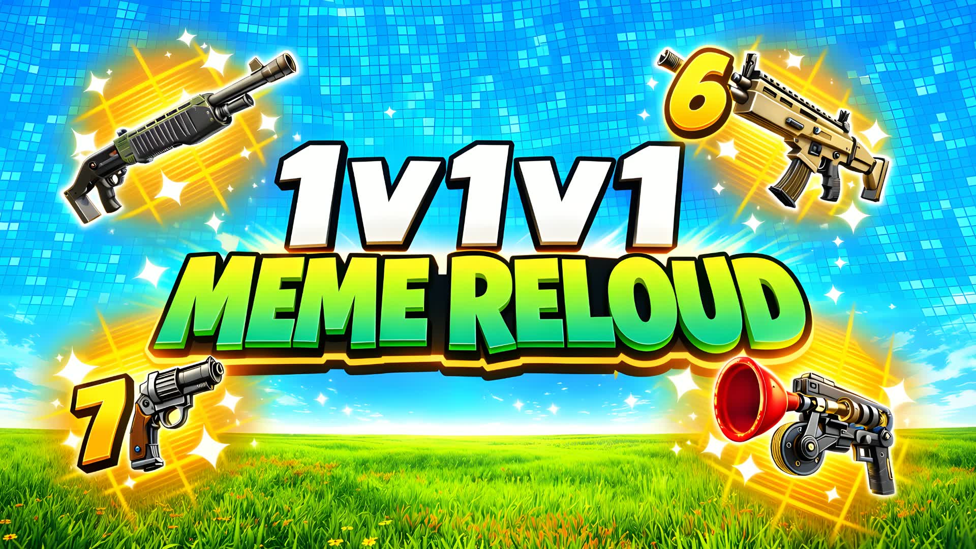 [📊] 1V1V1 Meme Reload CODE: 5023-5655-1308 | Fortnite Live Stats - fortnite