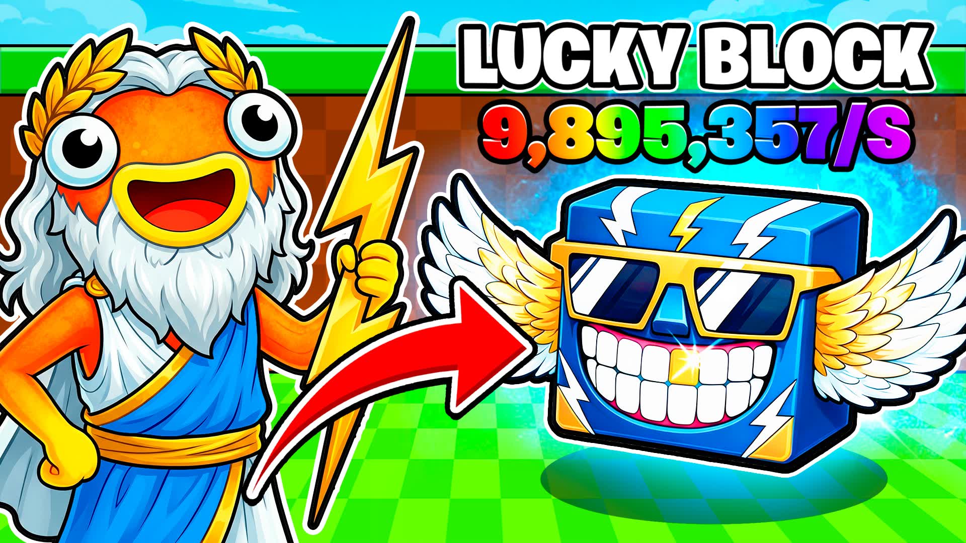 ラッキーブロックで大当たり [企業経営]