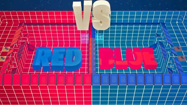Классический RED VS BLUE 🔴🔵