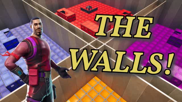 THE WALLS! - 2v2v2v2 - DUOS MINIGAME