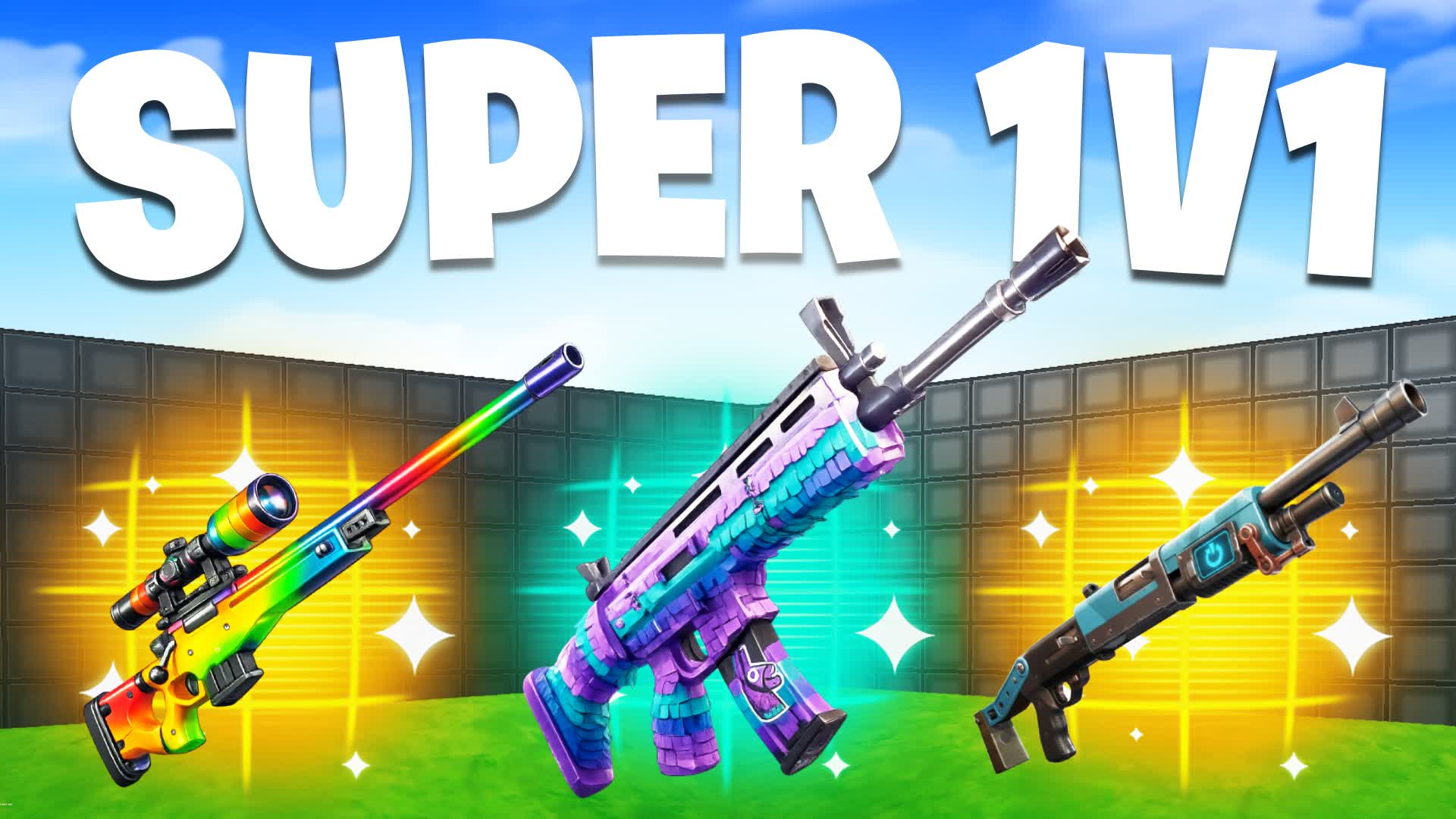 SUPER 1V1 FFA – ALL GUNS AND RIDES