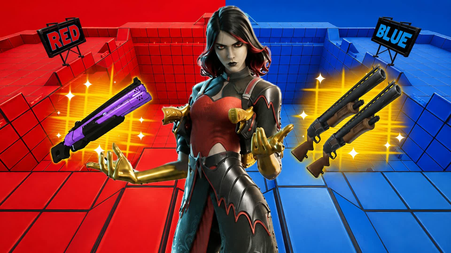 RED VS BLUE 🔴🔵 VANTA  V9