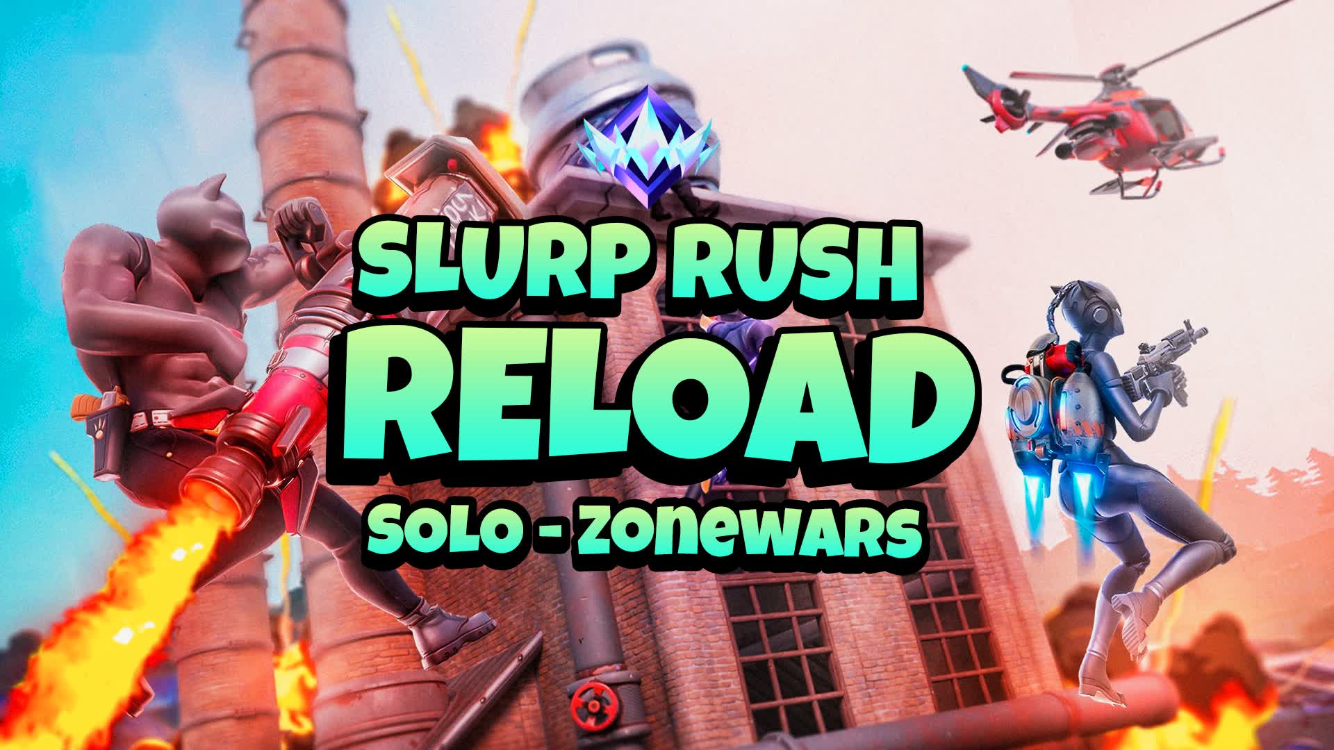 Slurp Rush: Reload Zonewars 🔃 FFA