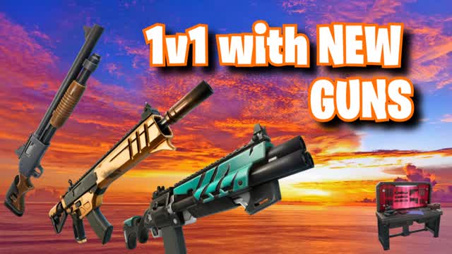 1v1 NEW GUNS