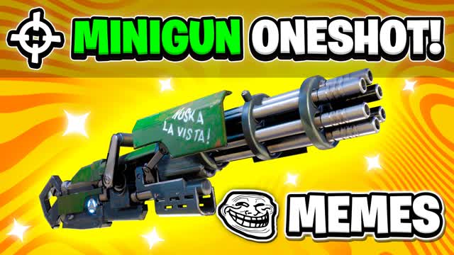 MEME MINIGUN ONLY đŻ ULTRA ONESHOT đ«