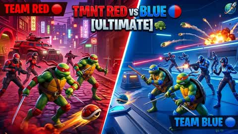TMNT RED vs BLUE 🔵🔴 [ULTIMATE]🐢