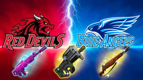 Red Devils vs Blue Angels 🔴🔵