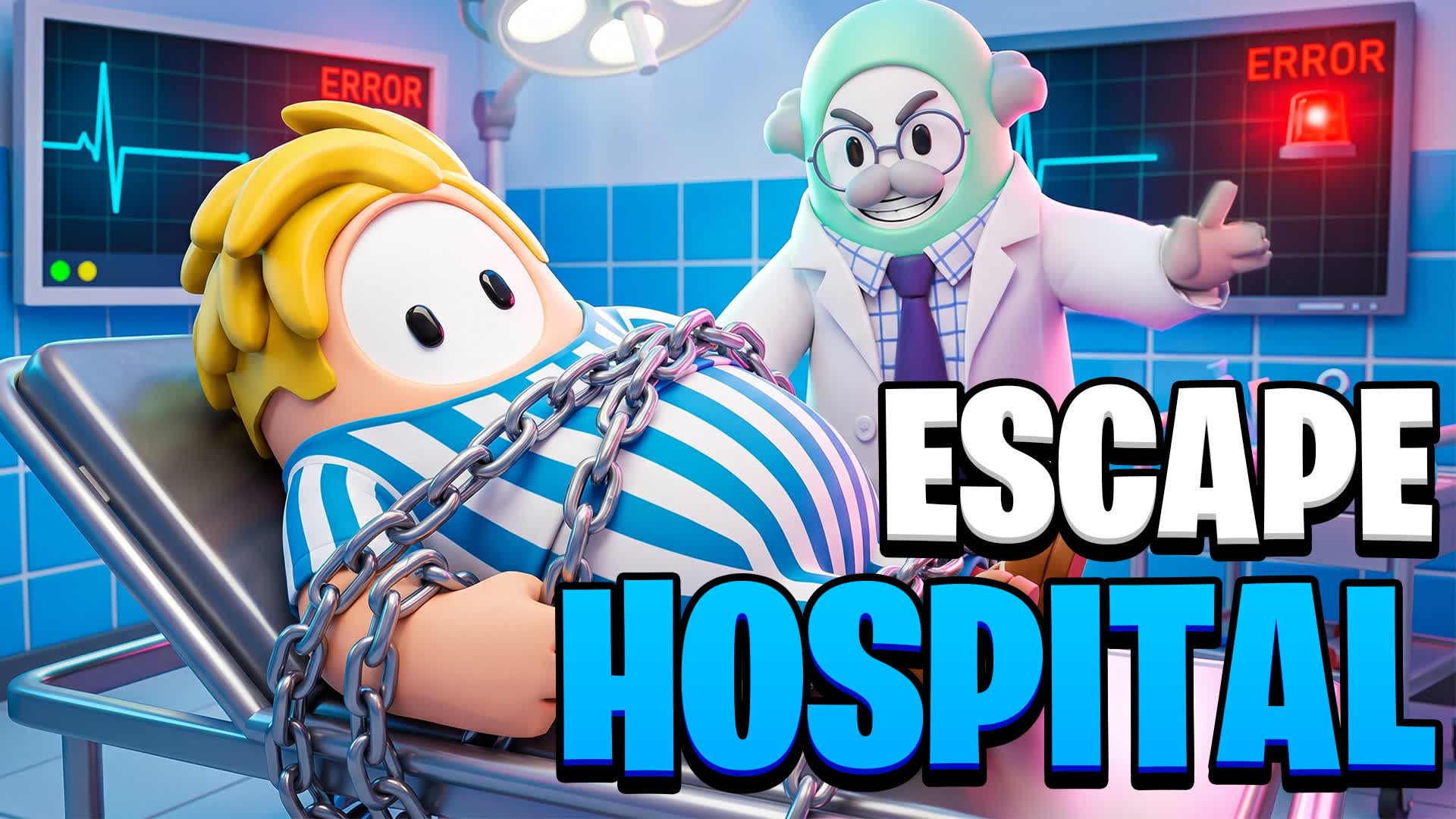 ESCAPE THE HOSPITAL OBBY FALL GUYS 🏥